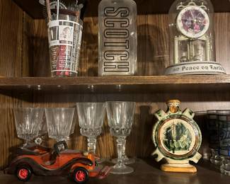 Barware, midcentury modern
