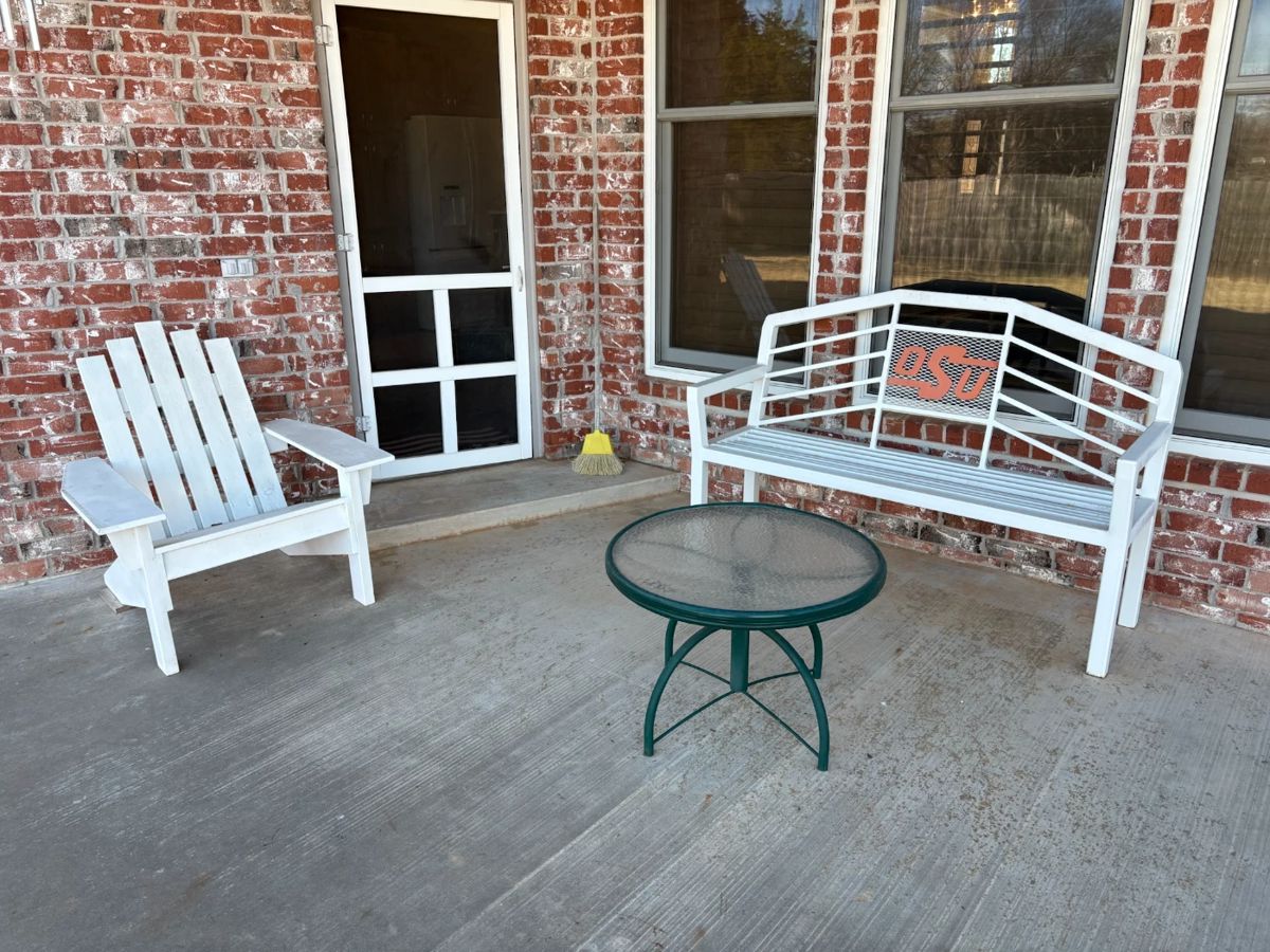 OSU Bench, patio chair