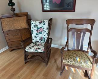 rockers, drop leaf desk