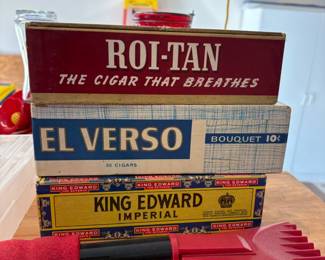 cigar boxes
