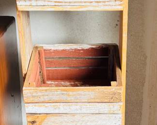 Rustic Storage 3-Tier Shelf