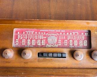 Close-up of Radio Face