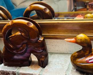 Carved Wood Animals