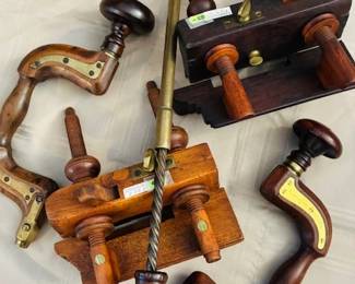 Antique tools nicely refinished