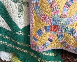 Handmade Quilts Wedding Ring SOLD