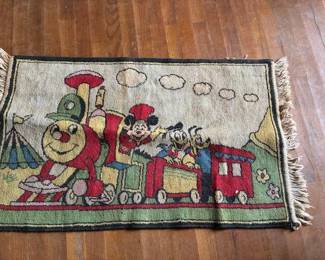 Vintage Disney rug