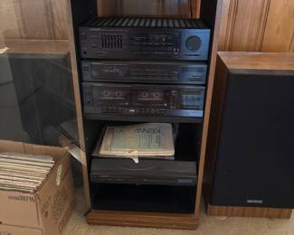 Kenwood 5 pcs. Console Unit. Great vintage piece