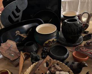 Maria Adelicia Black San Juan Pottery