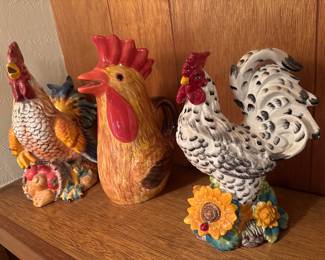 Chicken Decor, Pitchers and Vases