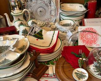 Spode Christmas Dishes