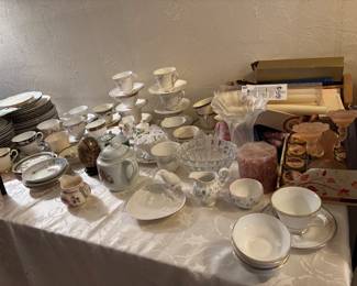 Tea Cup Collection, Many sets of China Ware