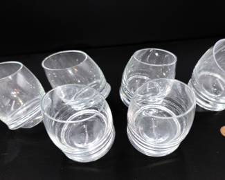  Vintage “Roly-Poly” Shot Glasses 