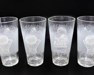 Final Four Coca-Cola glasses 
