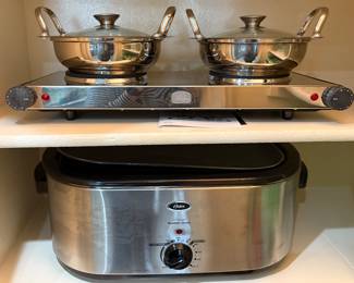 We have kitchen appliances from Oster, Bistro, Cuisinart, Keurig 