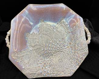 Beautiful Studio Art Pottery Platter 