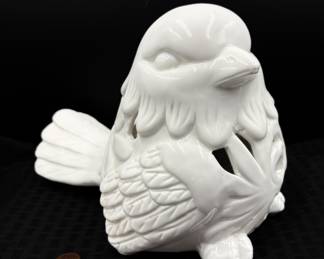 Ceramic Bird Figurine 