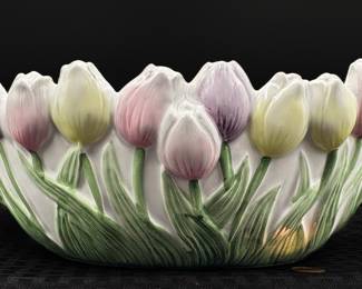 Fitz & Floyd Tulip Serving Bowl,