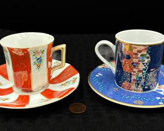 Porcelain Miniature Teacups 