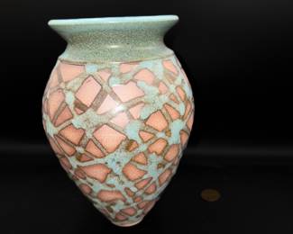Studio art pottery vase