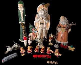 Christmas Decor And Ornaments Mystery Lot