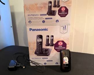 Panasonic Cordless Telephone Samsung Flip Phone