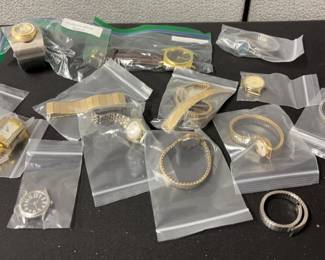 Mystery Lot Of Watches And Watch Parts
