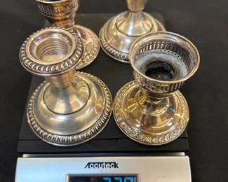 730 grams weighted sterling silver