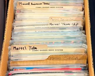 Long Box Comic Books Marvel and more