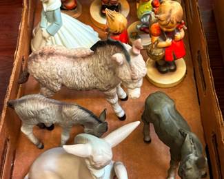 Lladro, Goebel and Japan Figurines