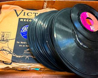 Vinyl Records 45's, 78's and Lp's