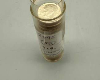 Roll Roosevelt Silver Dimes