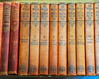 The Works of Edgar Allan Poe Books Novels