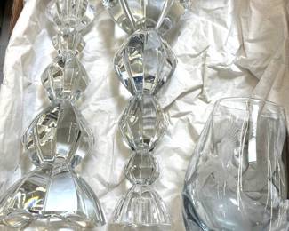 Crystal Candlesticks