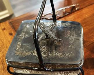 VICTORIAN FIGURIAL SARDINE SERVER