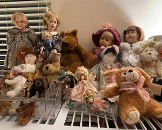 Dolls & Mohair Bears