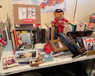 British Royalty Books and memorabilia 