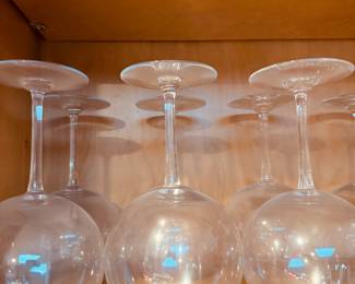 Baccarat wine glasses