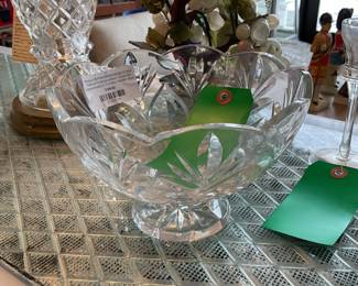 Marquis by Waterford brookside crystal pedestal bowl 