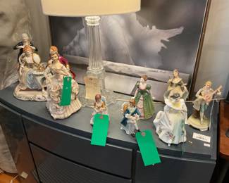 Porcelain sculptures