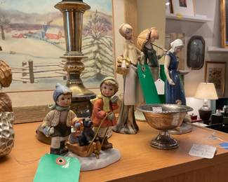 Porcelain sculptures