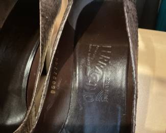 Vintage Ferragamo heels