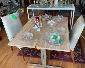 Dakota Jackson tall back chairs (2) 