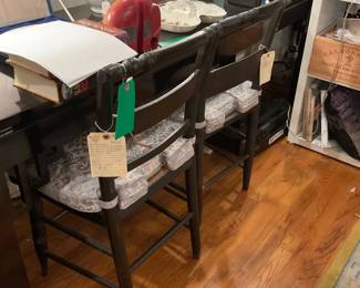 Nichols and stone Hitchcock style chairs (2)