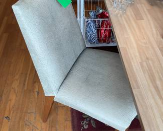 Dakota Jackson tall back chairs (2) 