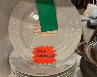 Royal Copenhagen dinner plates 