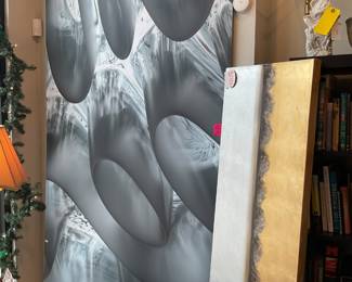 Rick Rothenberg digital art printed on sheet metal (102” x 49”) $1400 + tax