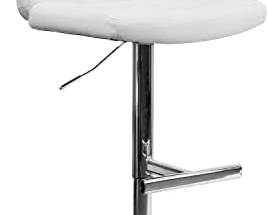 Tufted Chrome Barstools