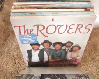 Lots of vinyl, some rock