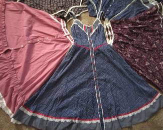 Gunne Sax 1970's skirts all small