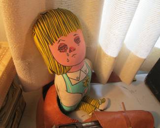 Allergy Annie advertising doll